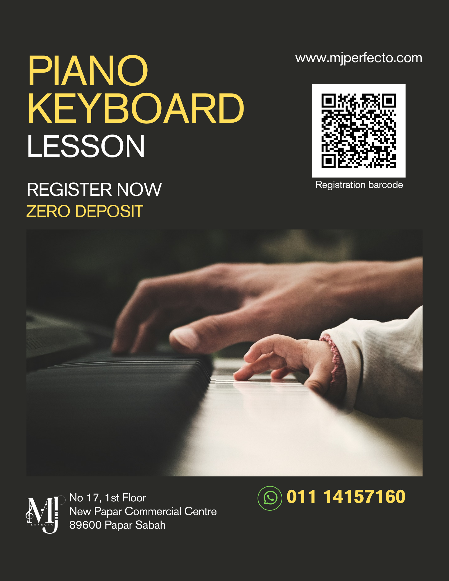 KEYBOARD PIANO LESSON FB